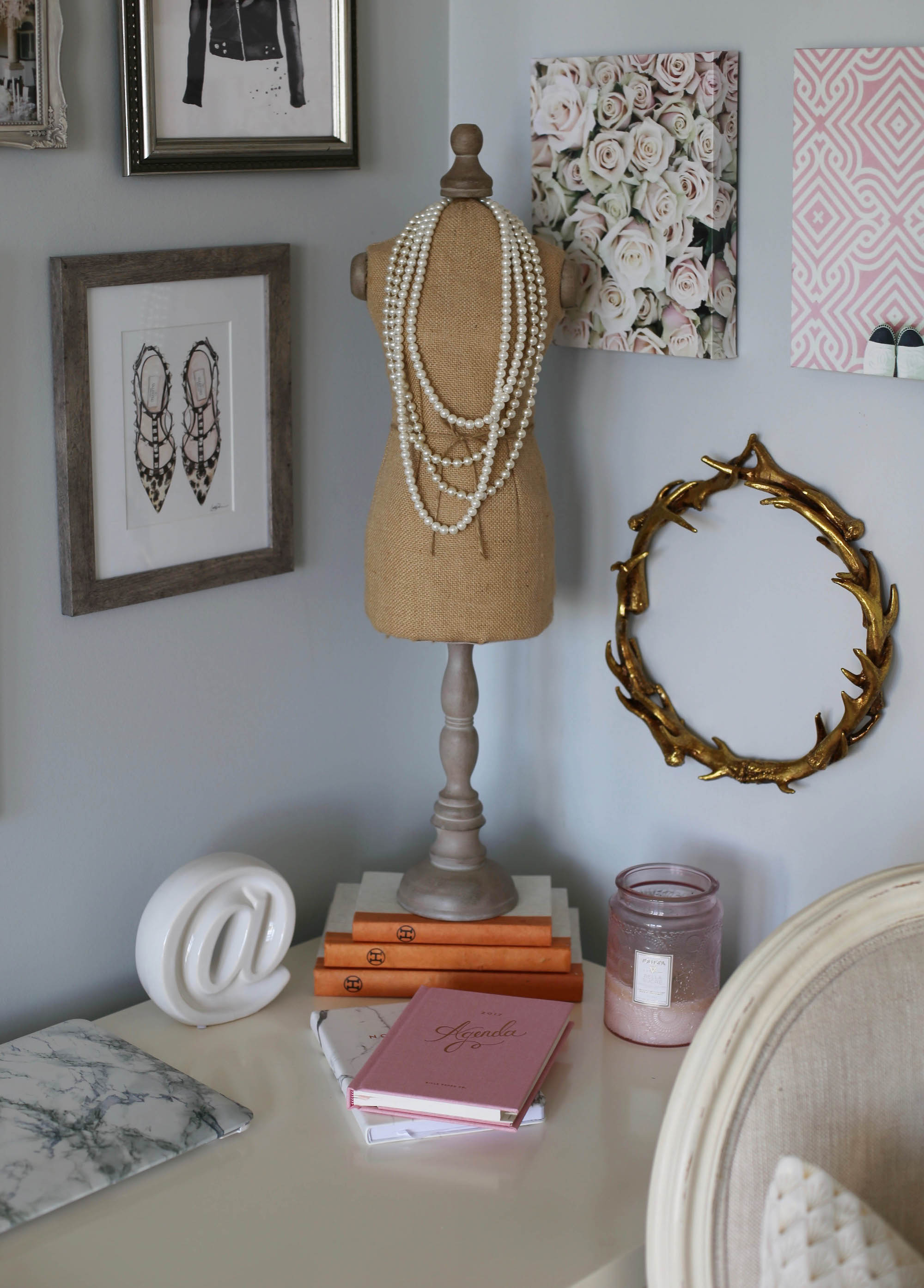 home office styled by kasey