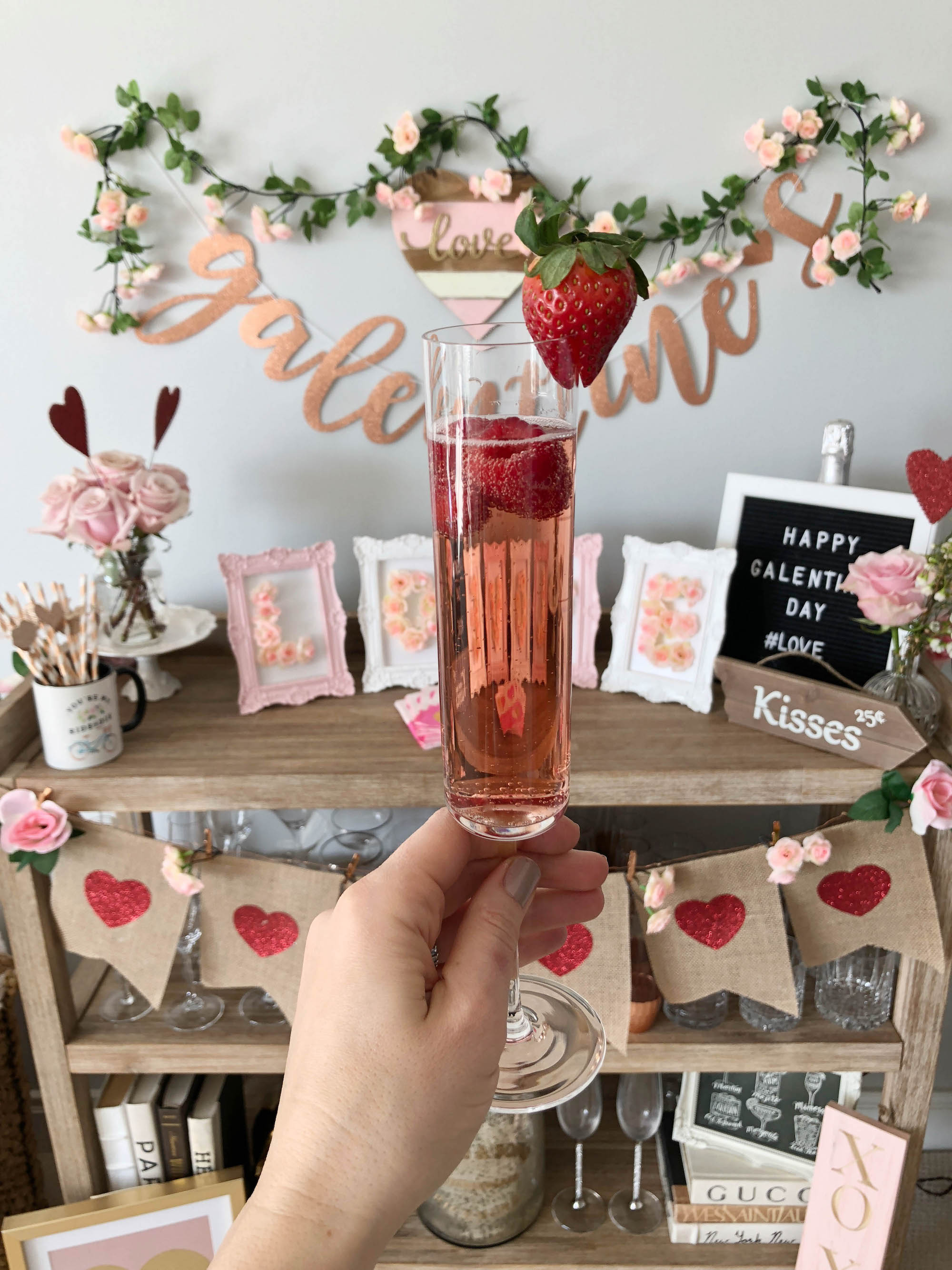 pink bubbly bar