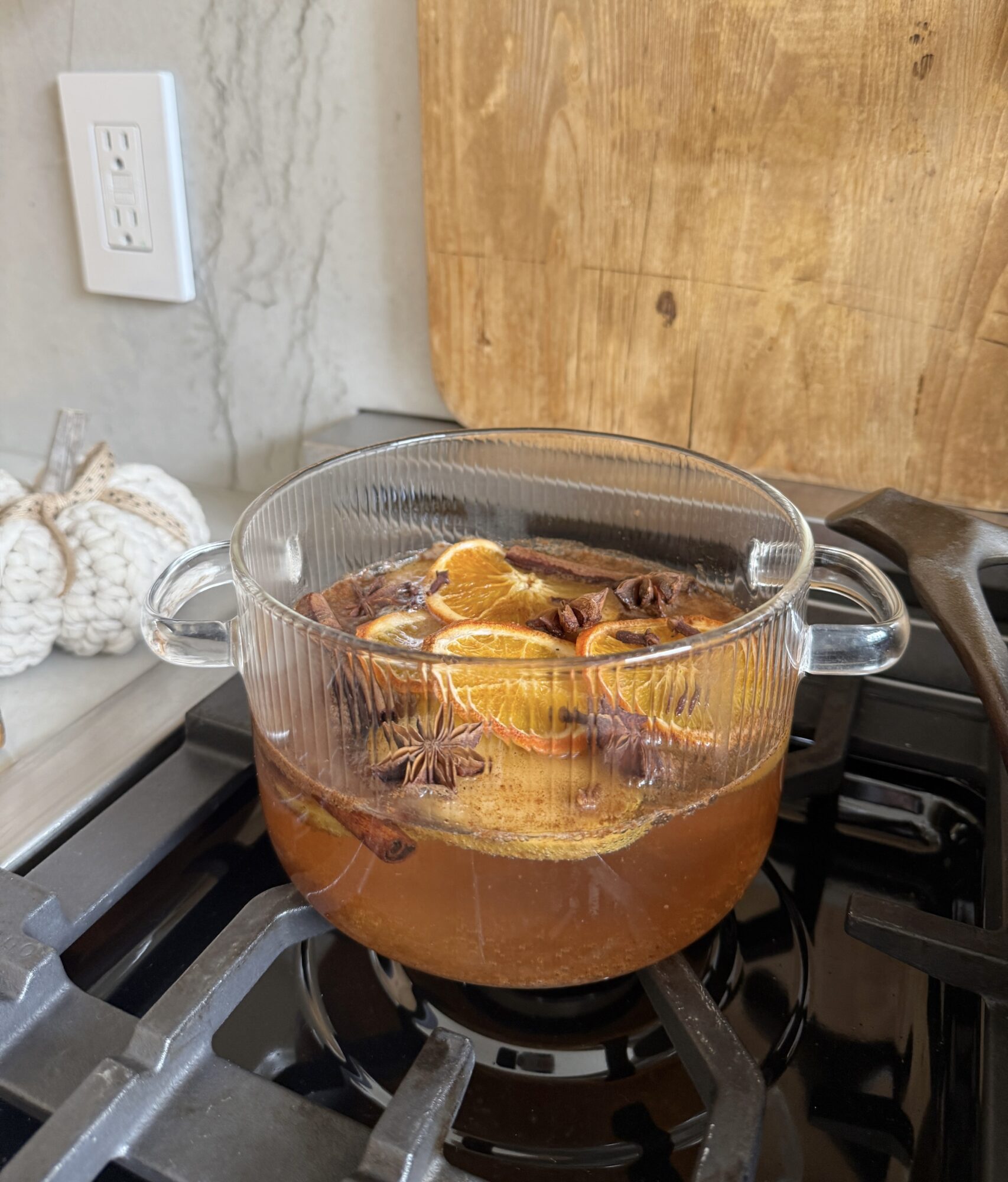 pumpkin spice simmer pot