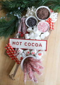 hot cocoa board