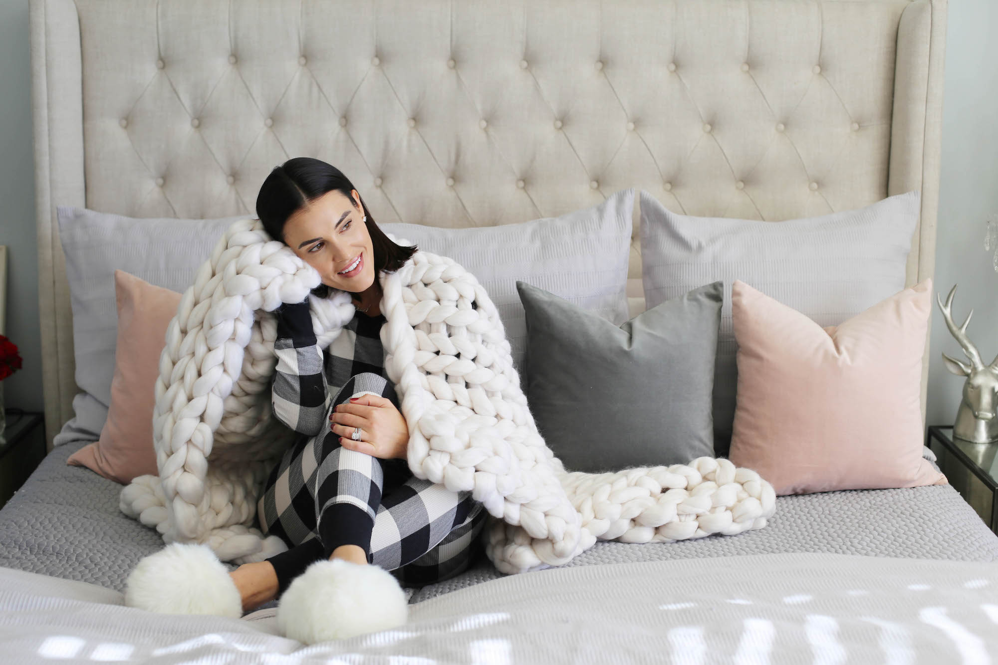 cozy holiday pjs 