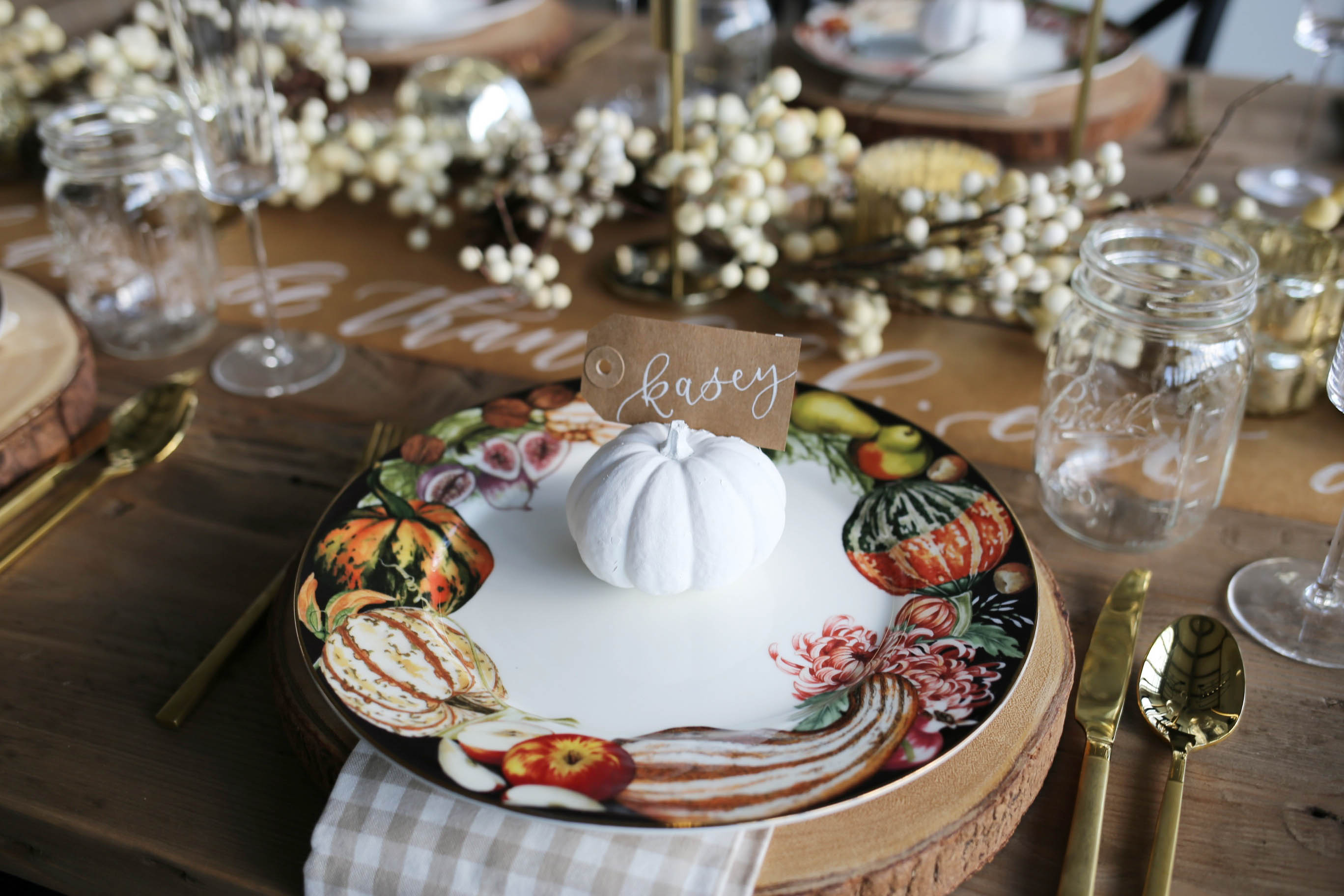 thanksgiving tablescape