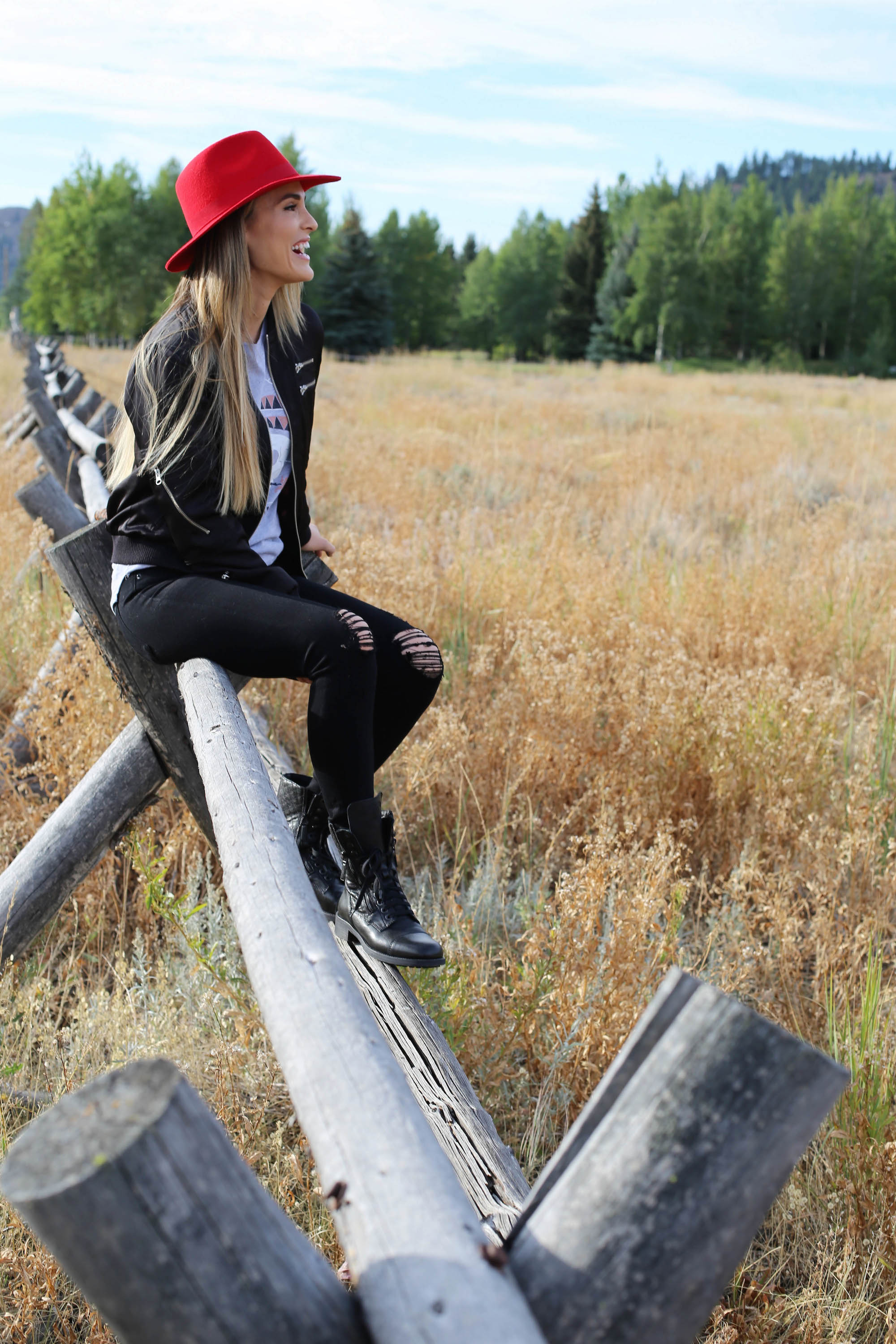 posted up cow girl styled by kasey