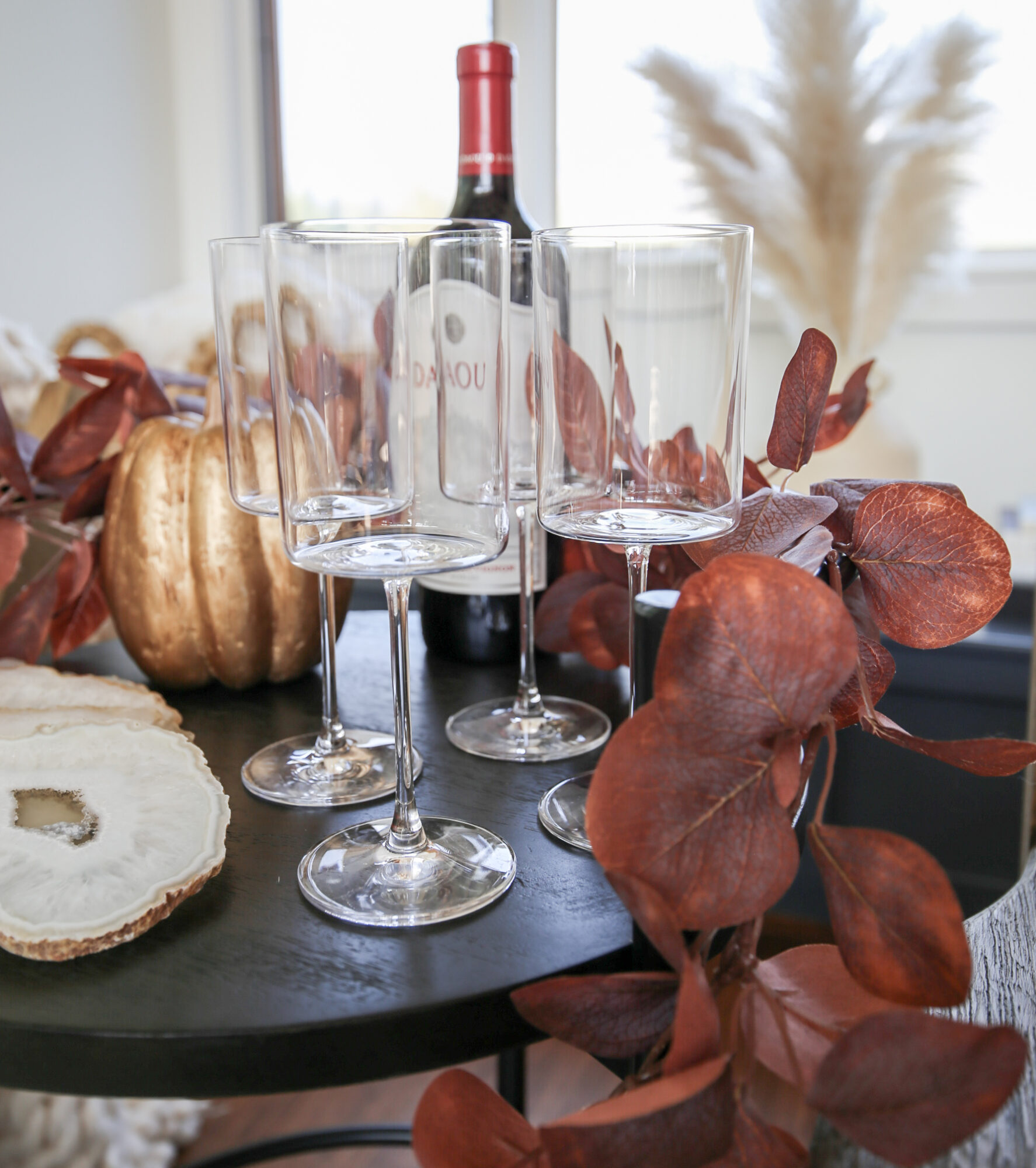 mini fall bar cart