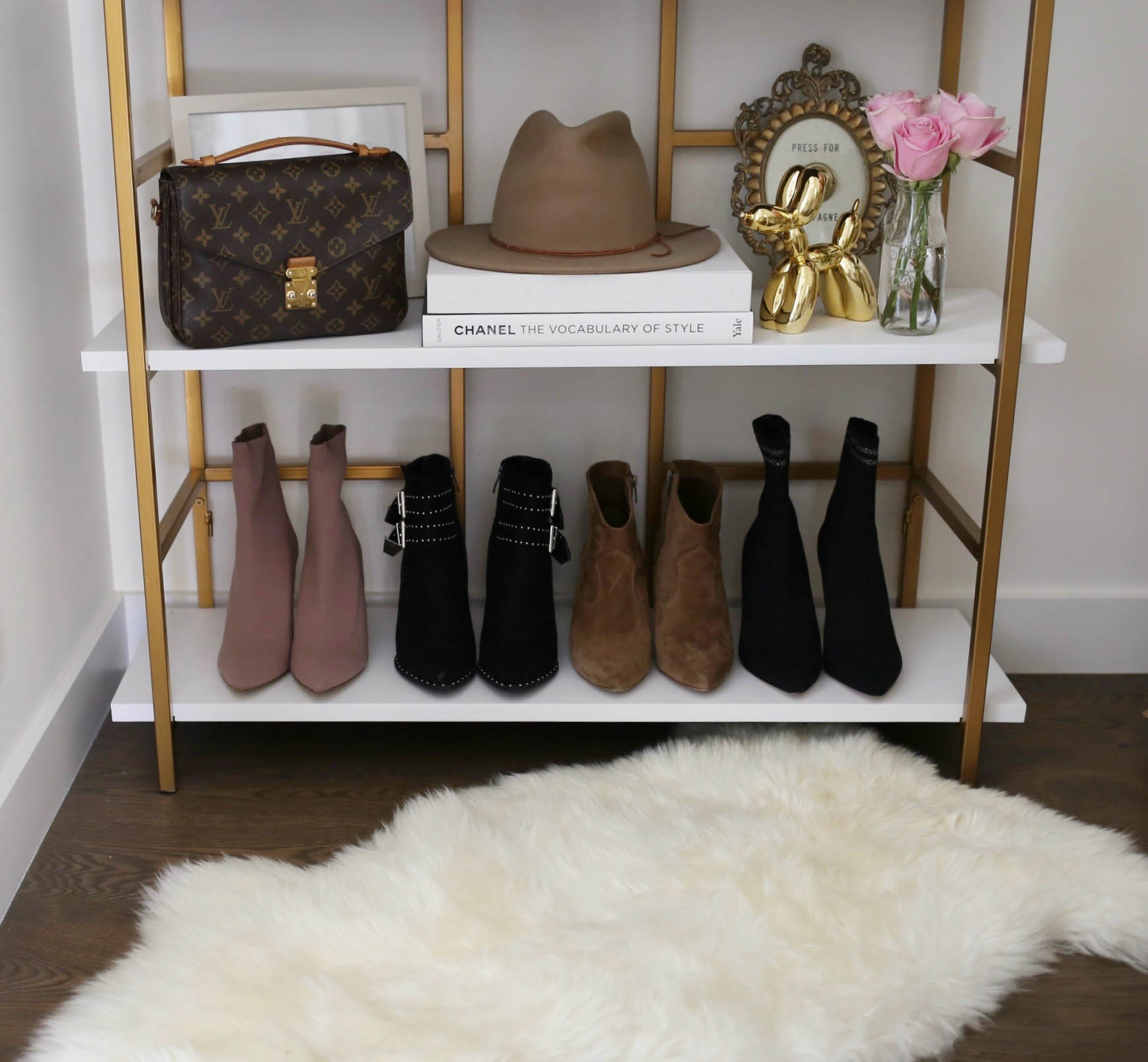 shelf styling