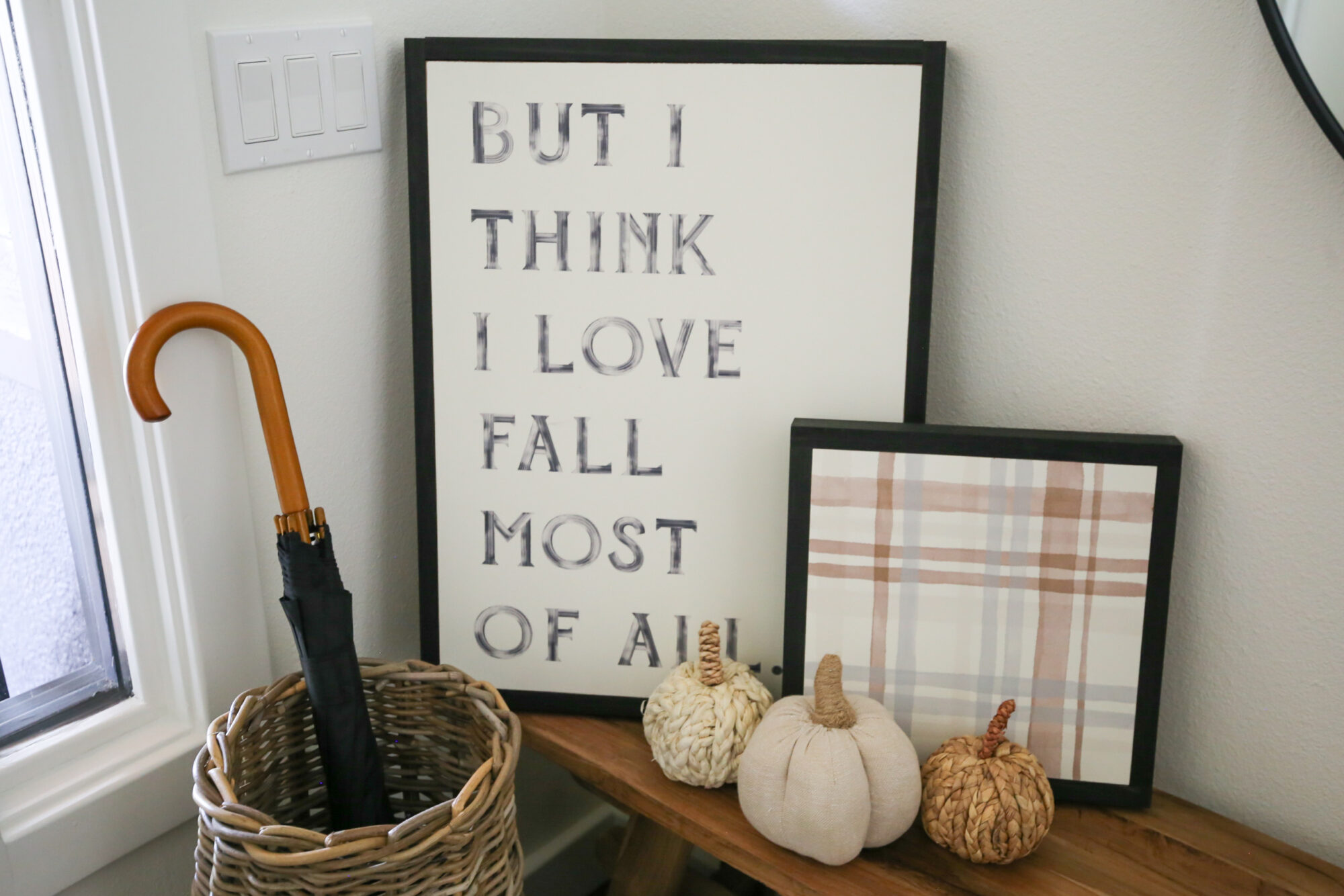 fall entryway 