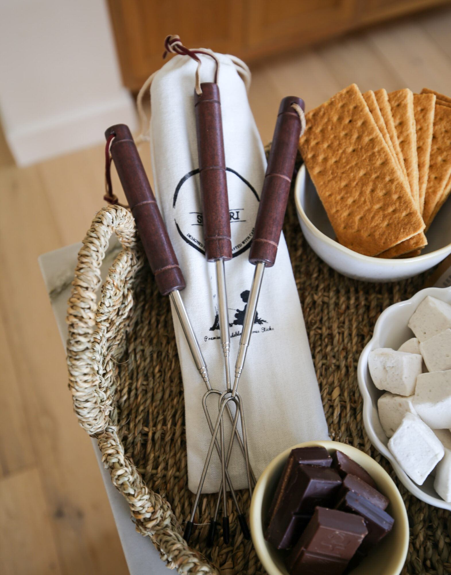 s'mores basket
