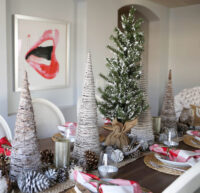 holiday tablescape