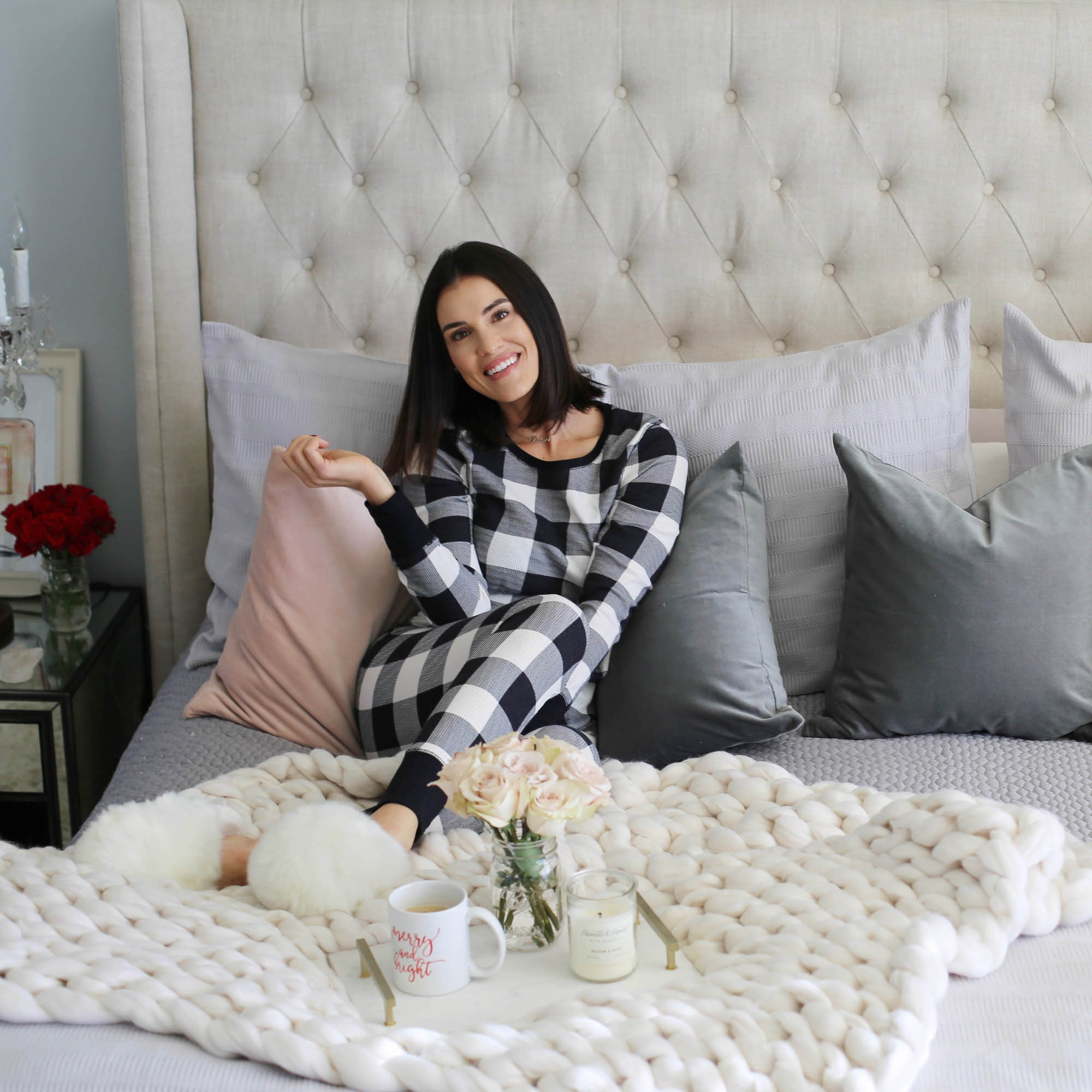 cozy holiday pjs 