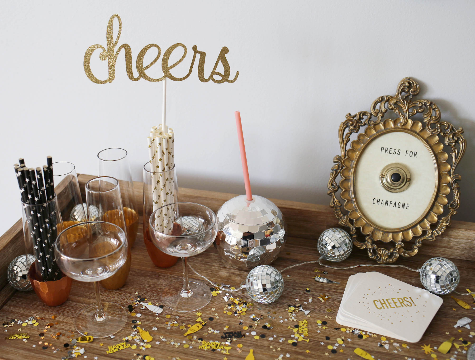 nye bubbly bar