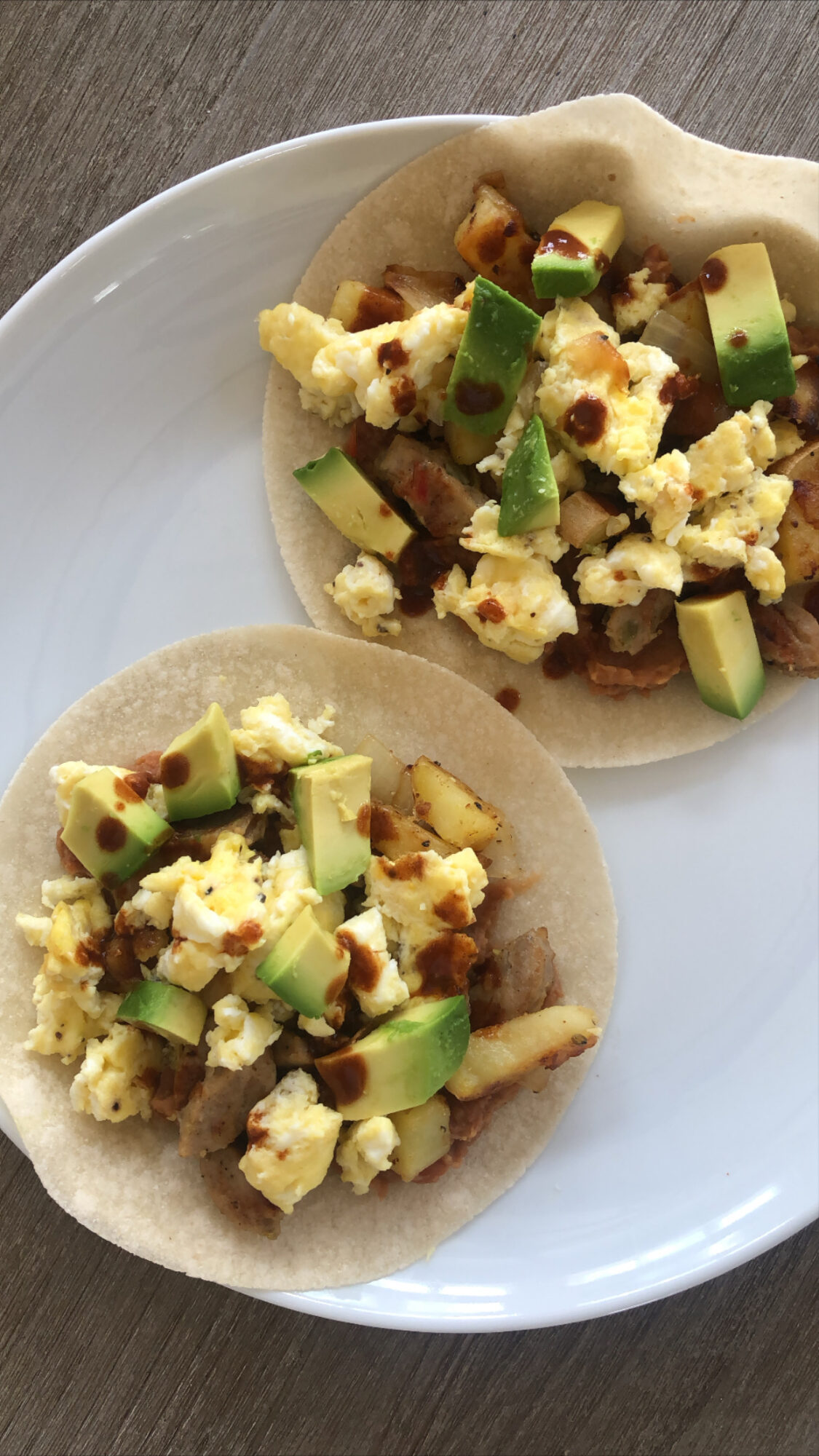 breakfast tacos