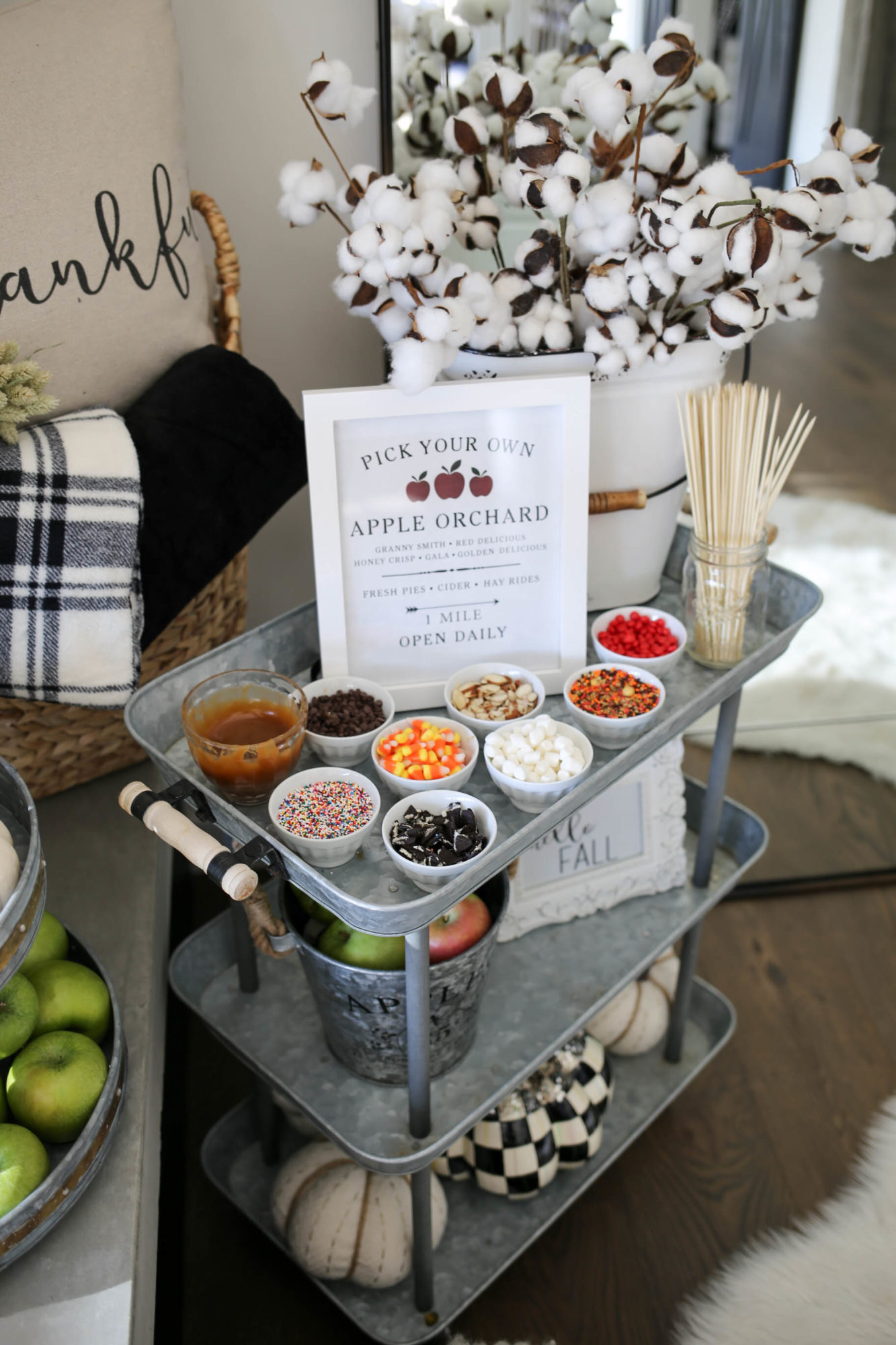 caramel apple bar