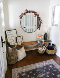 fall entryway