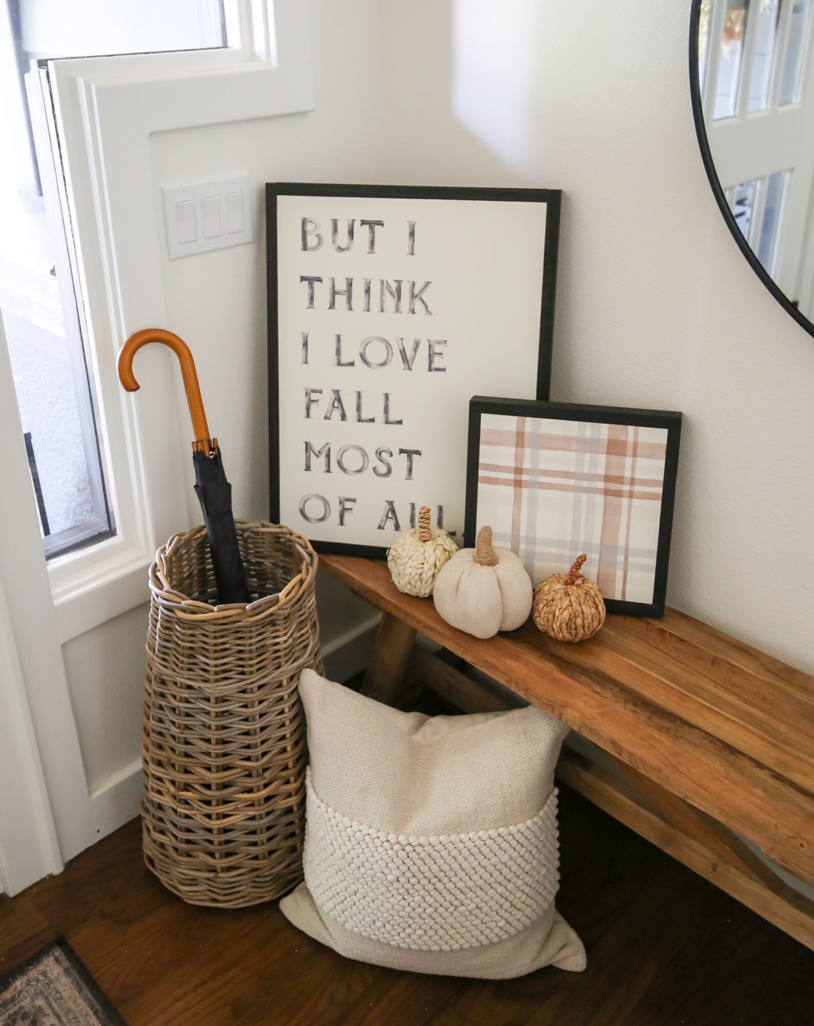 fall entryway 