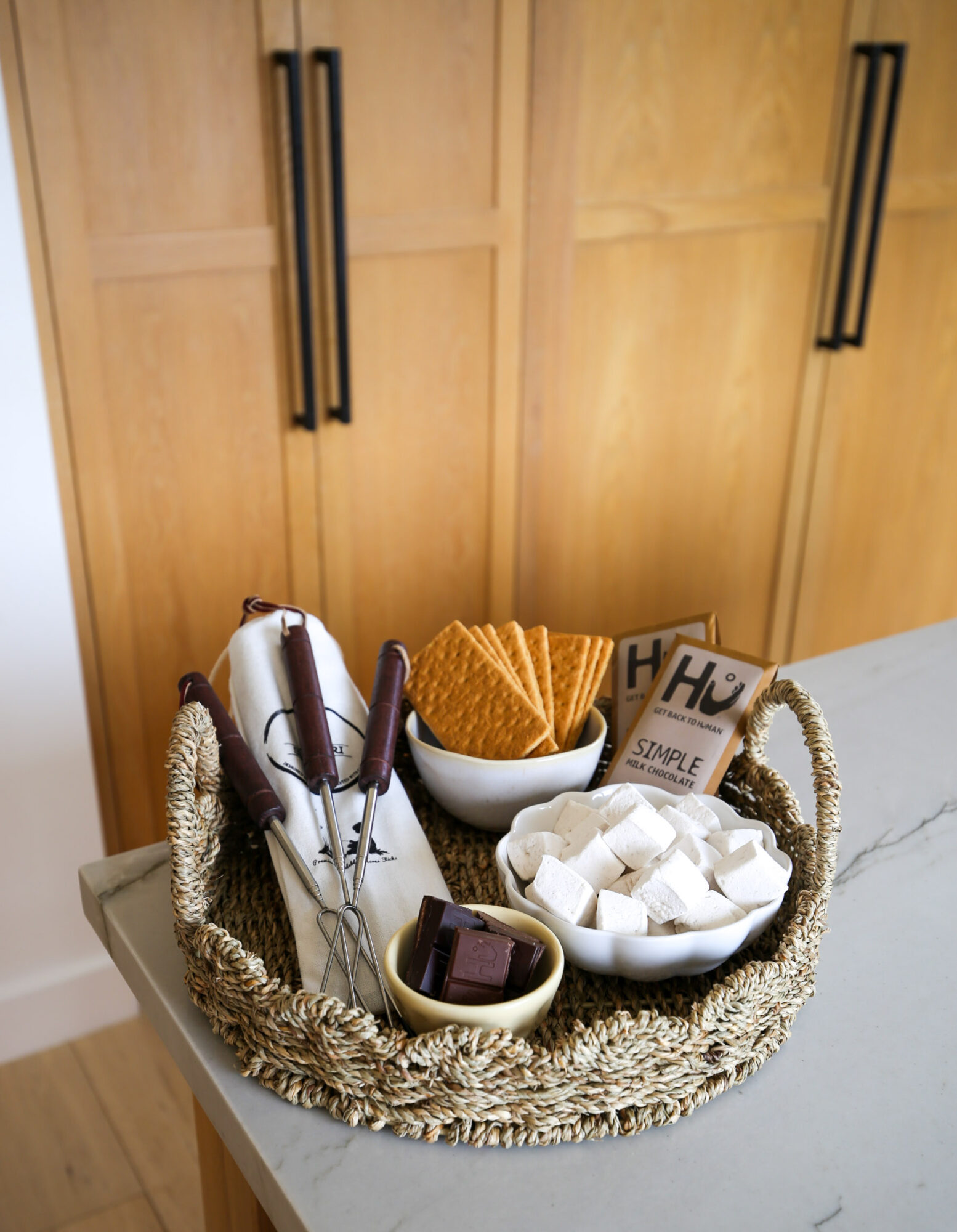 s'mores basket