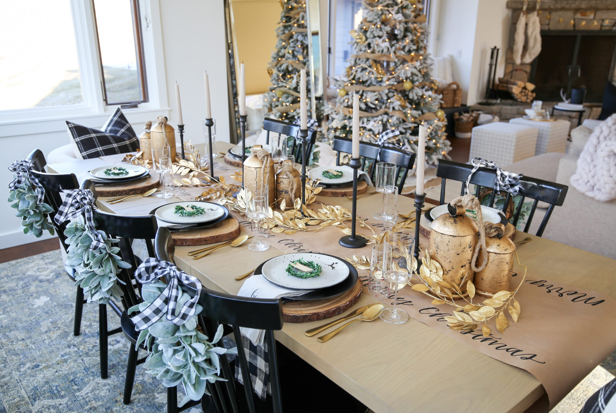 christmas table
