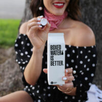 boxed water retree project styled by kasey