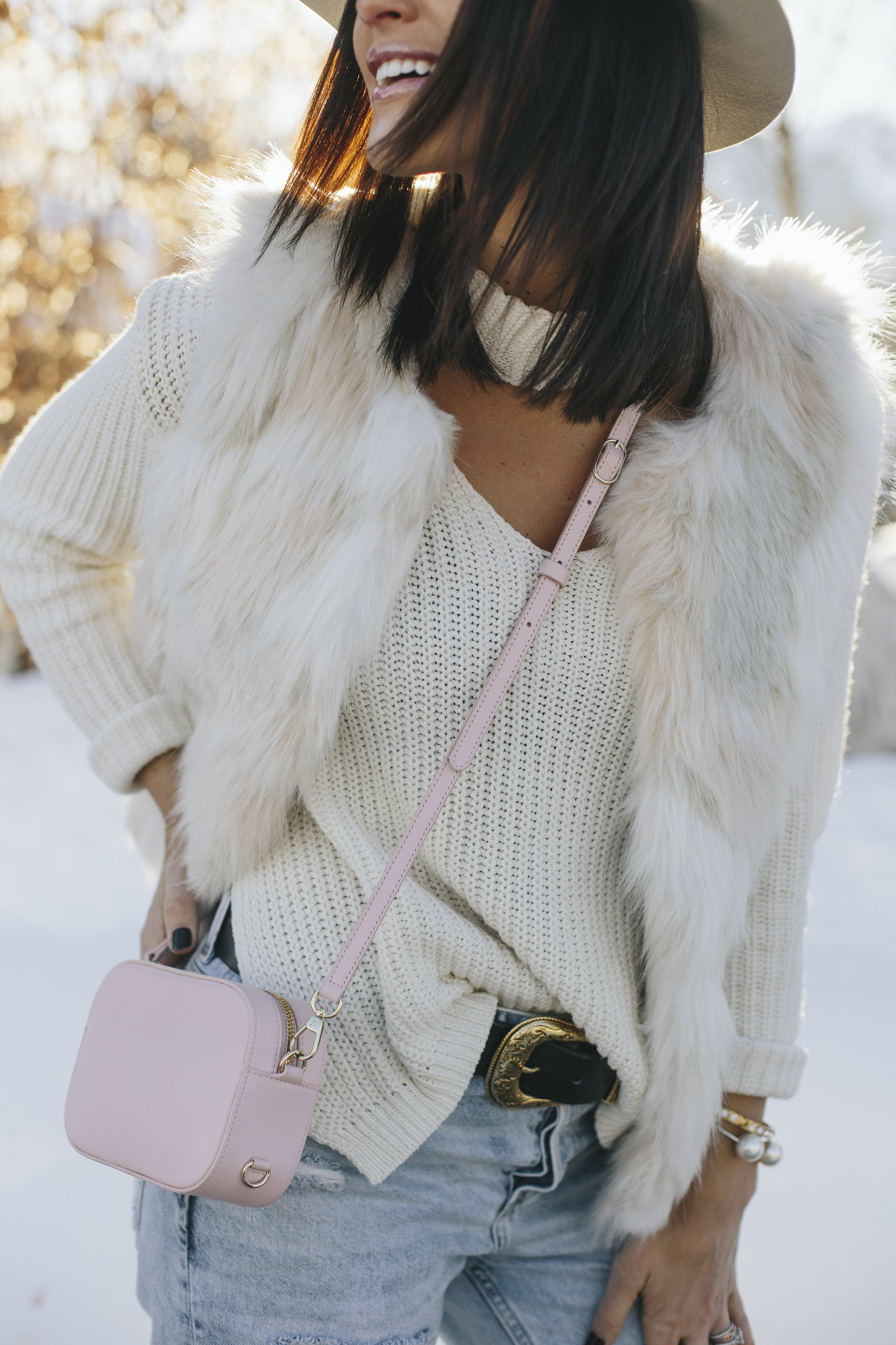 winter white styled by kasey
