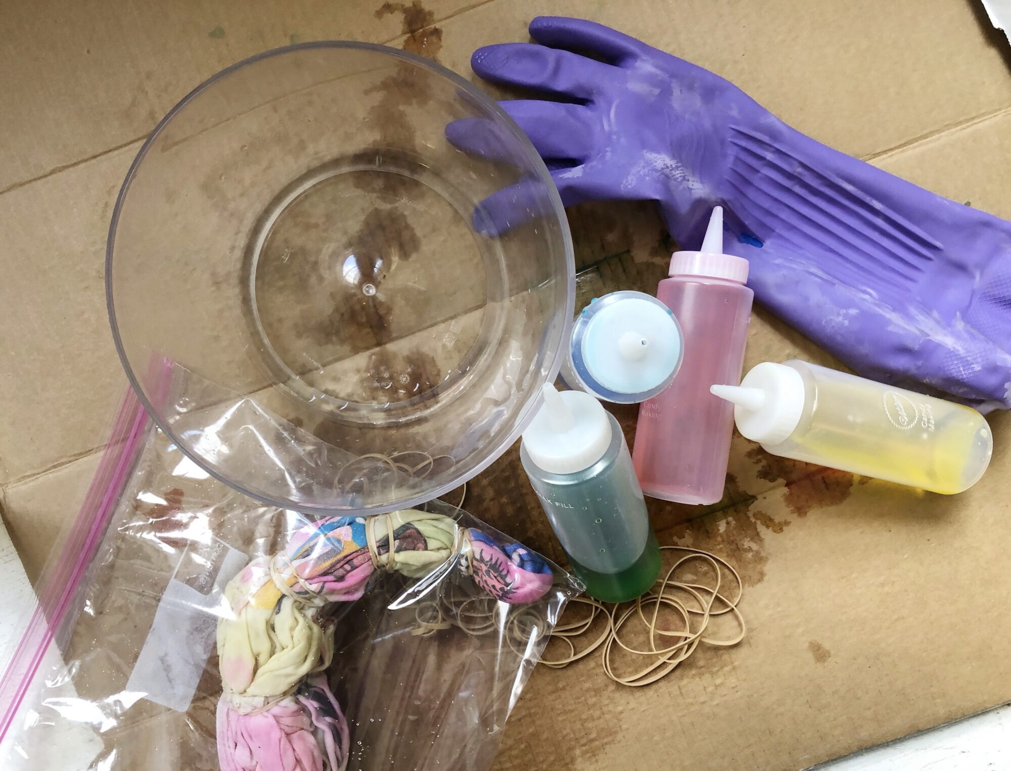 diy tie dye