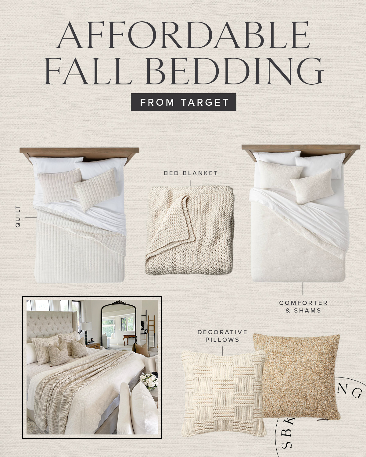 Fall Bedding From Target