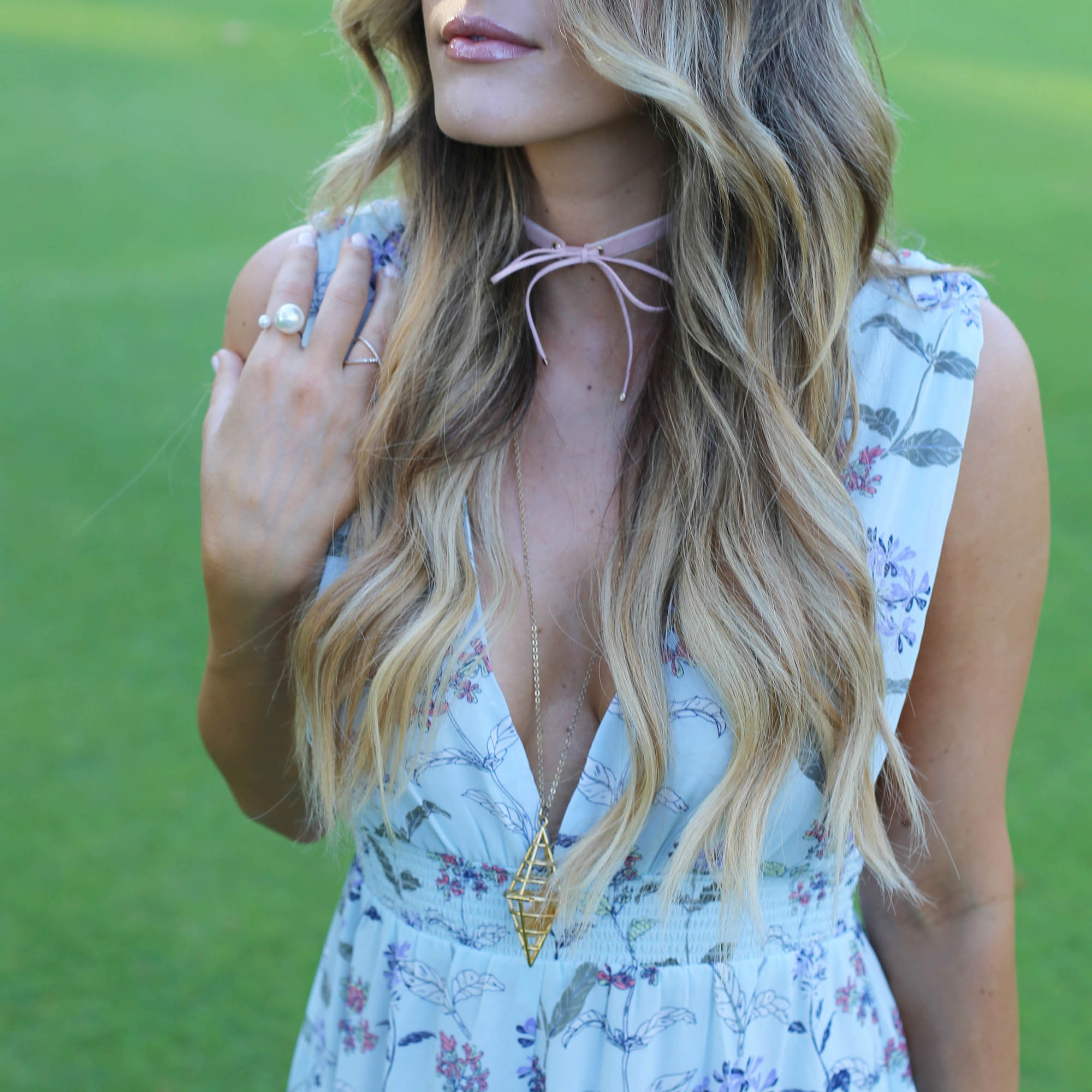 hawaii maxi dress styled by kasey