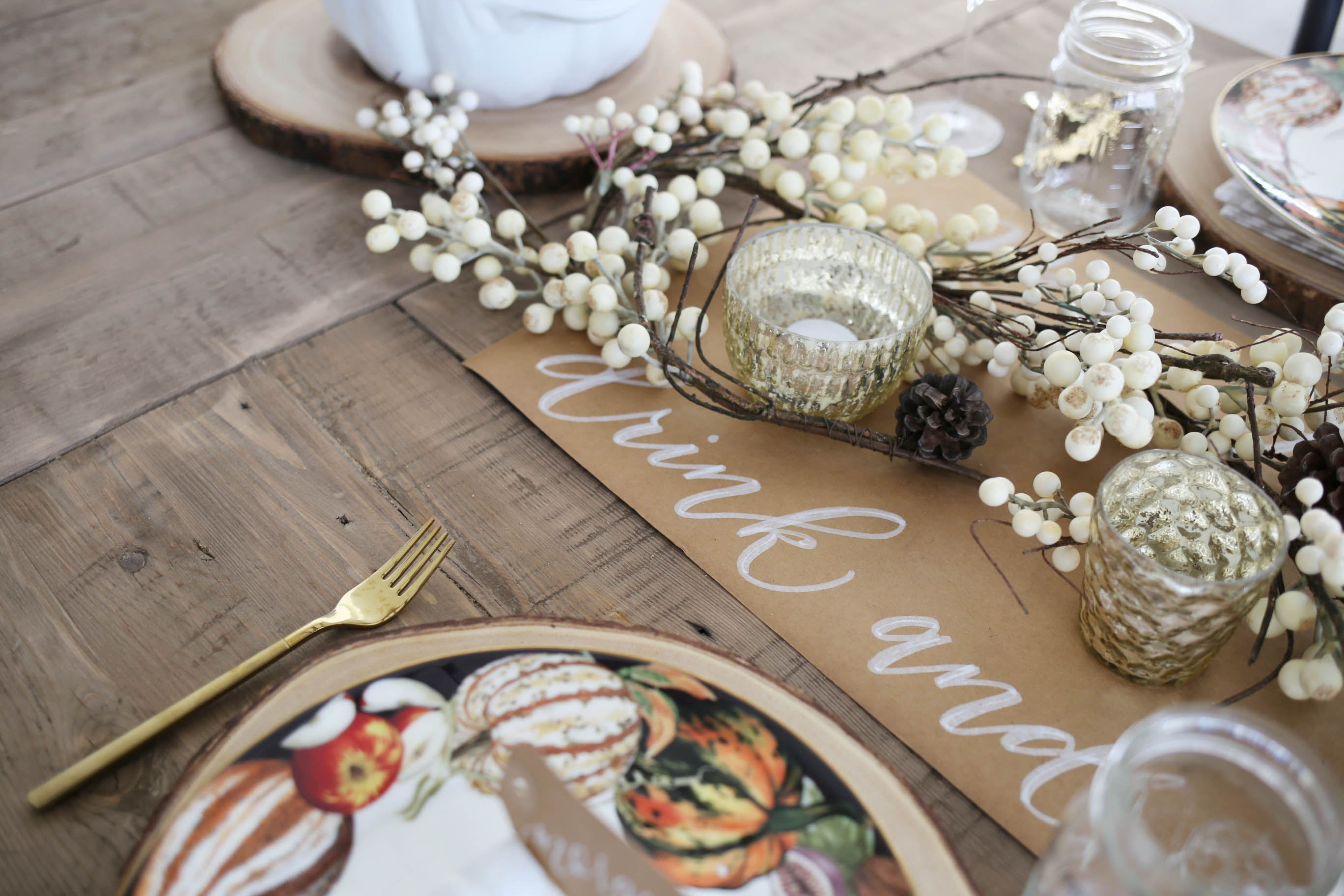 thanksgiving tablescape