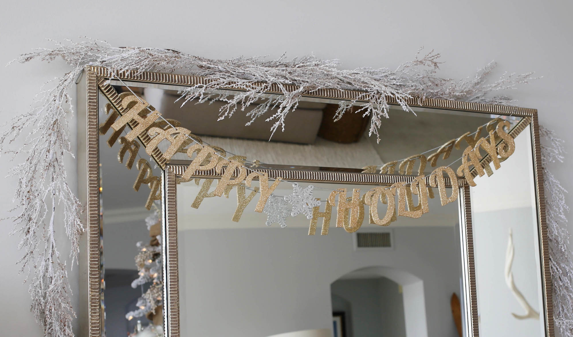 rustic chic holiday decor