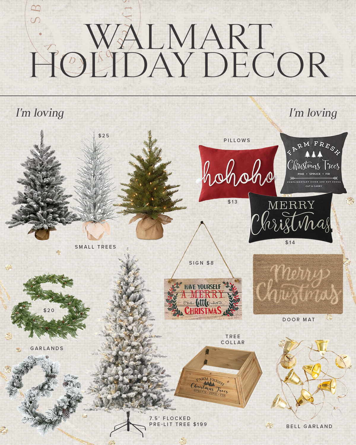 Walmart Holiday Decor