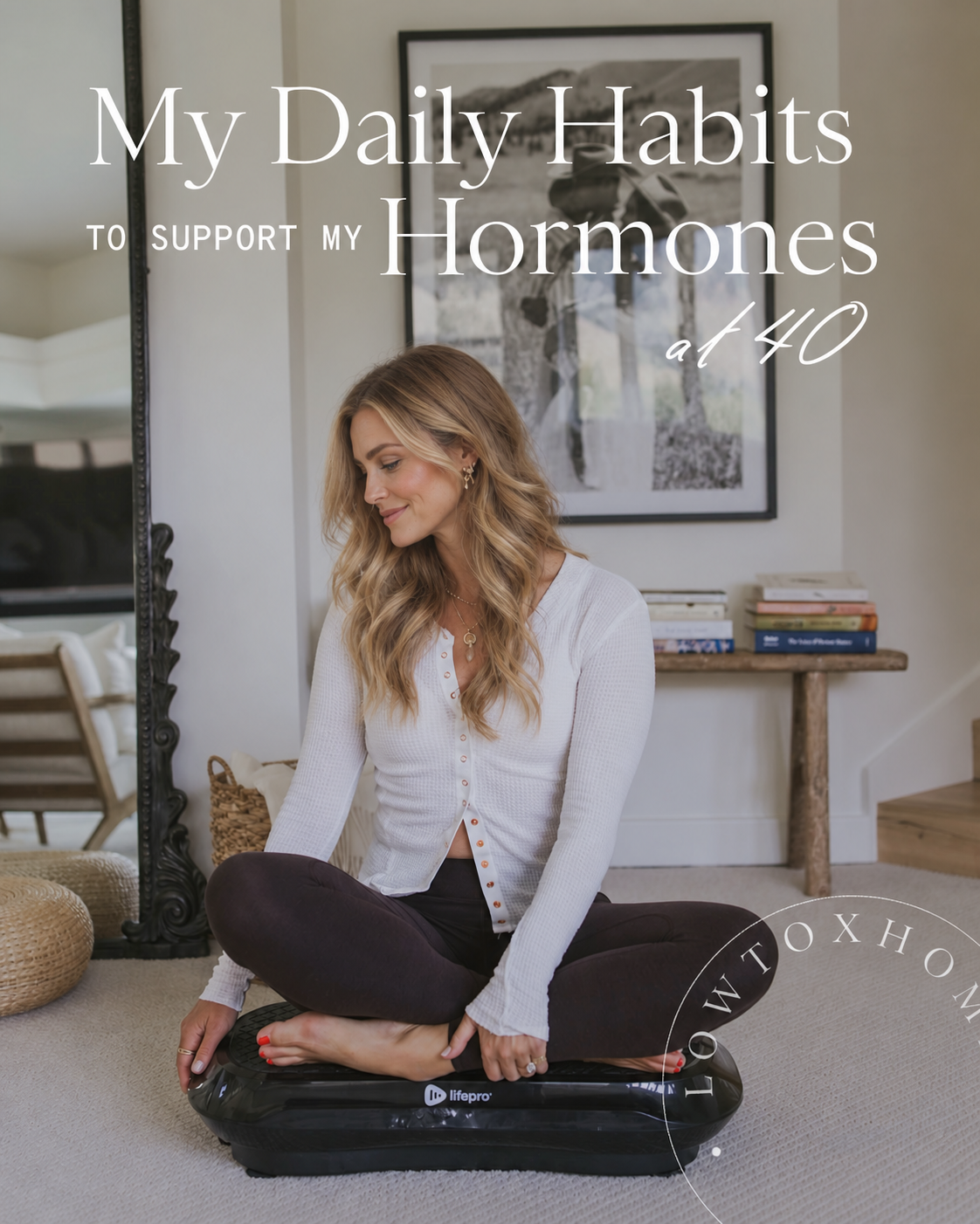 MY daily habits that support my HORMONES at 40✨ Swipe through and save this one for later! Don’t try to do all seven at once — pick one or two that feel doable this week and build from there. Small, consistent habits👏🏻

Here’s what I do👇🏻
▪️ Protein early & often — stabilizes blood sugar and gives my body the building blocks to make hormones. Grass-fed, grass-finished beef from a cow we buy locally is my go-to.
▪️ Fiber from real food — helps bind and eliminate excess estrogen and keeps blood sugar steady. Flaxseed, cruciferous veggies, berries, and oats are my staples.
▪️ Raw carrot salad — the skin-on fiber binds estrogen in the gut so it gets eliminated instead of reabsorbed. Especially helpful in the luteal phase.
▪️ Morning light — sets my circadian rhythm and supports a healthy cortisol rise for natural energy, plus better melatonin at night.
▪️ Evening wind-down — blue-light blocking glasses, warmer lighting, and magnesium help my nervous system downshift so sleep (and hormone regulation) can do their job.
▪️ Supportive movement — strength work and weighted walks build resilience without spiking cortisol. Movement that builds me up, not depletes me.
▪️ Gentle detox — castor oil liver packs, sauna, vibration plate, and rebounding support lymphatic flow and the body’s natural clearance pathways.

Comment HEALTH and I’ll send you a detailed blog post and links to the items I use🙆🏻‍♀️ 

Consistency beats intensity every time. If you’re in your 40s or navigating perimenopause, your body isn’t broken — it’s just asking for a little more support than it used to. You’re not behind, and you don’t have to figure it all out at once🤍

#hormonehealth #hormonebalance #over40 #perimenopause