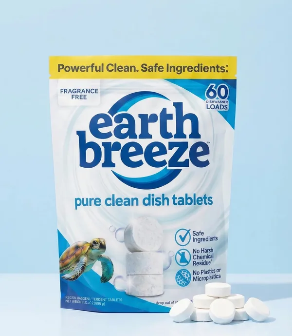 Earth Breeze Pure Clean dishwasher tablets